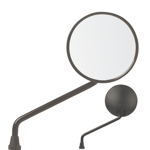 Par Retrovisor Modelo Dt 200 Haste Preta - Renascença