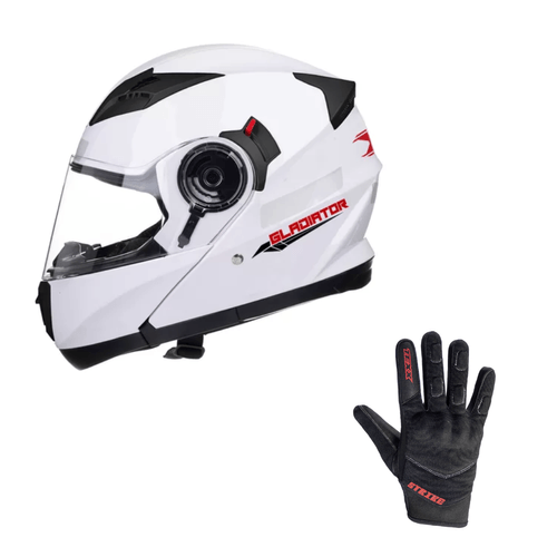Capacete texx gladiator escamoteavel