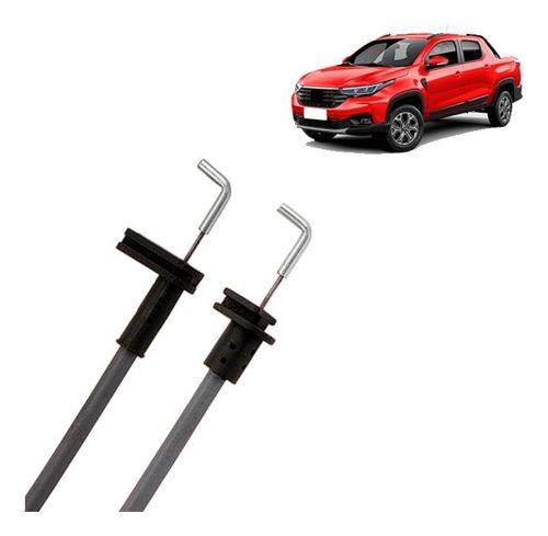 Kit Cabo Abertura Porta Lateral Strada Superior E Inferior