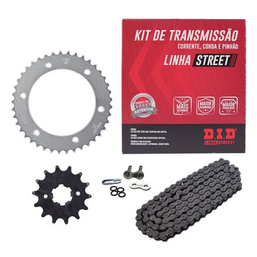 Kit Relação Transmissão Fazer 150 FZ 15 23-… Did C/ Retentor