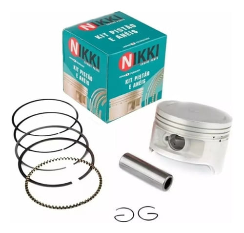 Pistão Kit C/ Anel 0,50 Honda Cbx 200 Strada Nx 200 Xr 200