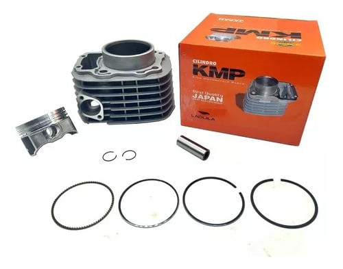 Kit Cilindro Pistao Aneis Honda Cb250 Twister Xr250 Tornado