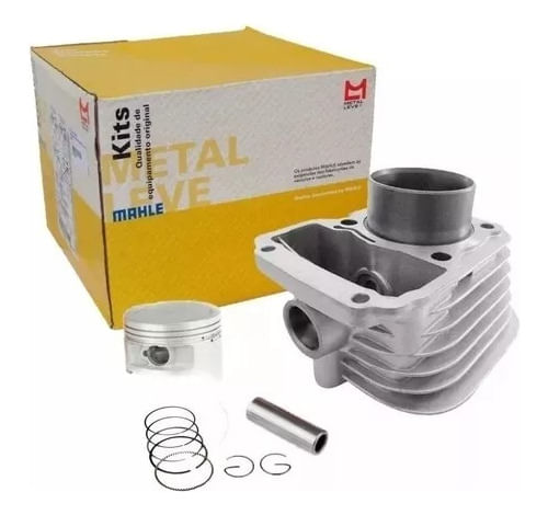 Kit Cilindro Motor Pistão Anel Honda Cg 125 Ml 83 / 91