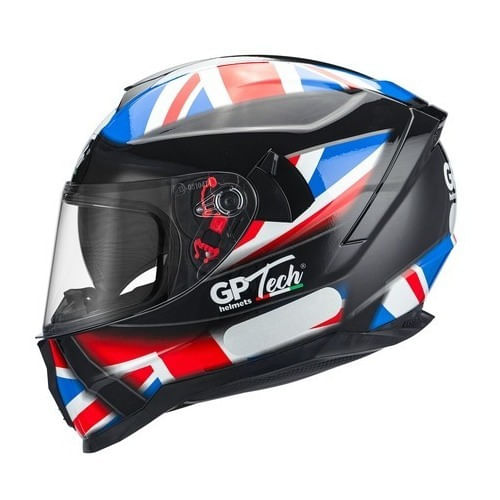 Capacete Gp Tech Ultra Uk Com Oculos Interno Sv