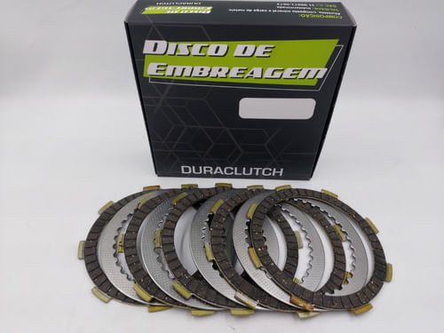 Disco De Embreagem + Separadores Dafra Apache200 Rtr200 9pçs