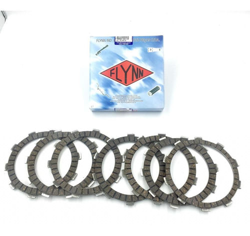 Disco De Embreagem Cbr450 Cbr 450sr 1990 A 1997  (7 Pcs)