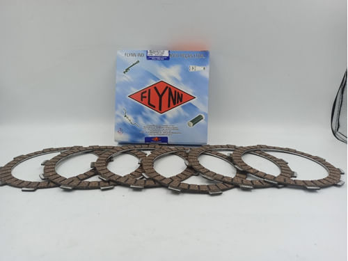 Disco De Embreagem Cbx250 Twister250 Xr250 Tornado250 (6pcs)