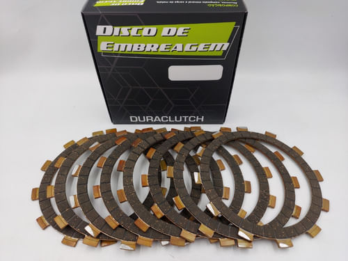 Disco De Embreagem Xtz 750 Super Tenere750 1988 A 1998 (8pç)
