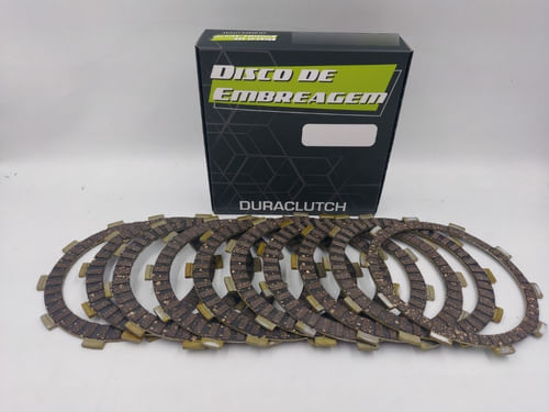 Disco De Embreagem Bandit N1200 98/08  9 Pçs Duraclutch