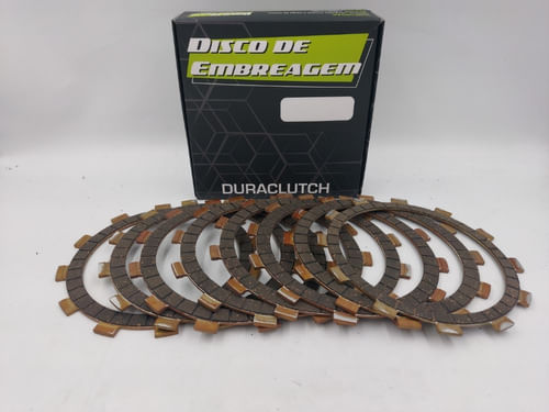 Disco De Embreagem Yamaha Tdm 850 Tdm850 1994 A 1996 (8 Pçs)