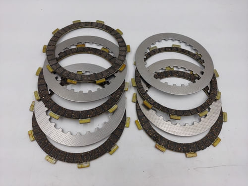 Disco De Embreagem Com Separadores Honda Xl250 Xl 250 (9pçs)