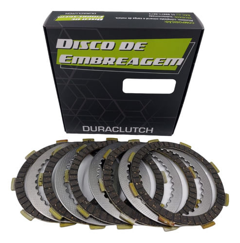 Disco De Embreagem + Separadores Haojue Dk150 Dk 150 (9pçs)