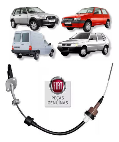 Cabo De Embreagem Original Uno Mille Fire 1.0 Gs 2002-2006