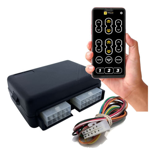 Central V2 Suspensao A Ar Sem Controle 3 Memorias Com App
