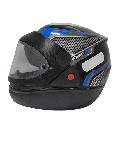 Capacete fw3 automatic pto/azul 56