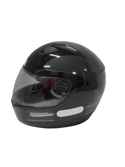 Capacete new ebf 7 gt preto/prata 60