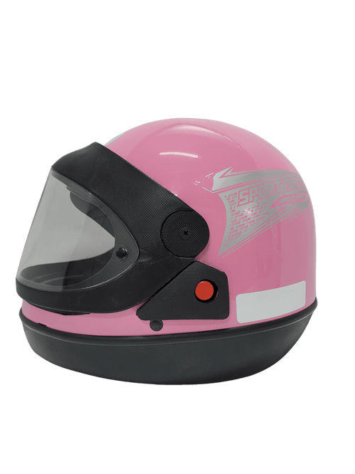 Capacete protork sport automatico " rosa 56