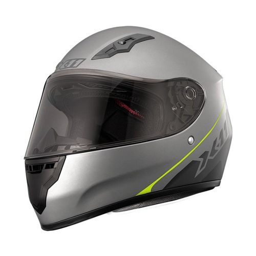 Capacete x11 trust sv solides prata 58