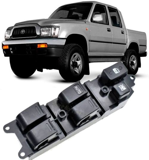 Botao Interruptor Vidro Eletrico Pick Up Hilux de 1998 À 2004