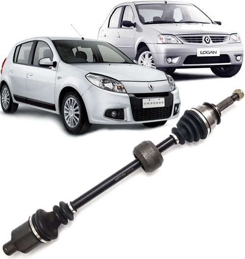Semi Eixo Homocinetico Logan e Sandero 1.0 16V e 1.6 8V Lado Direito 21 Estrias