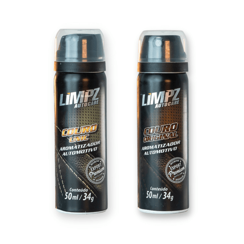 Aromatizador Automotivo Limpz Auto Aroma Couro Original