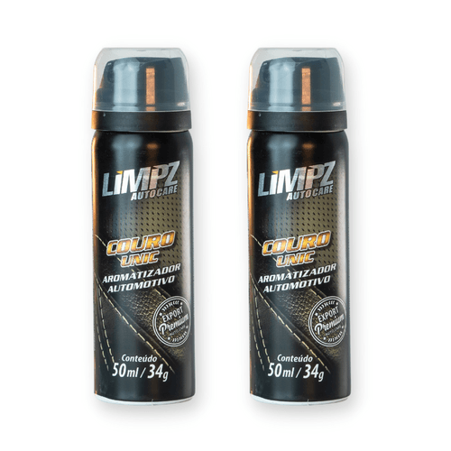 Aromatizador Automotivo Limpz Auto Aroma Couro Unic