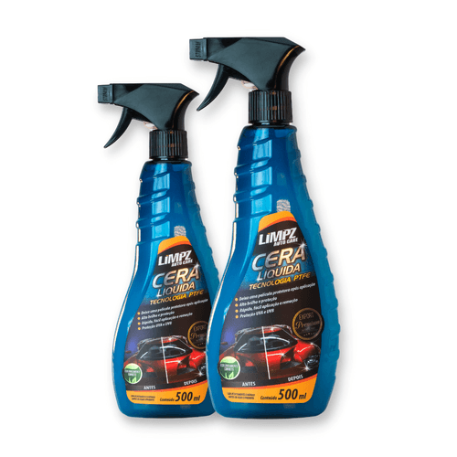 Cera Liquida Tecnologia Ptfe Limpz Auto 500 Ml
