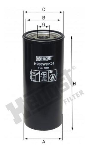 FILTRO COMBUSTIVEL FH13