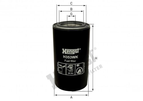 FILTRO DIESEL CONSTELLATION 19.320