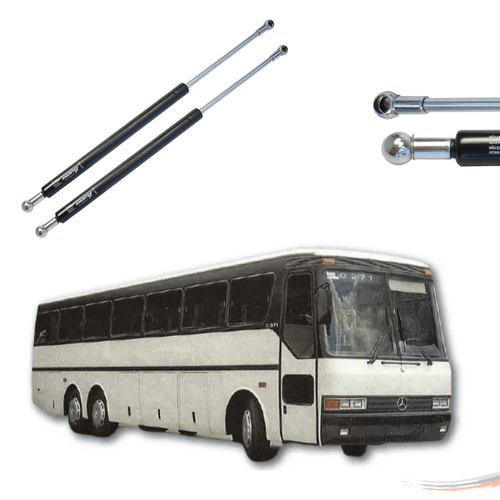 Amortecedor Tampa Do Motor/bagageiro Mercedes Ônibus O-371