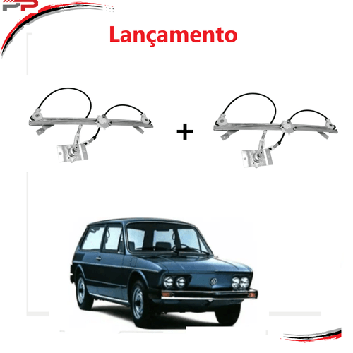 Máquina Do Vidro Mecânica Direita (sistema Cabo) Brasilia
