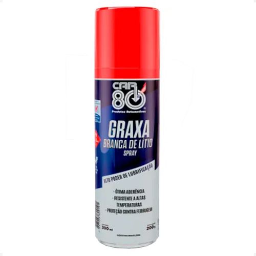 Graxa Branca Spray Diversos Universal 1980 a 2022 - 839821 - CAR80 GraxaBR