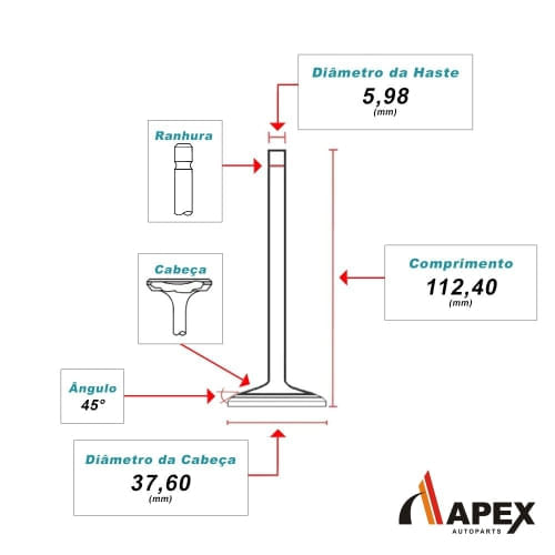 VALVULA ADMISSAO - CITROEN C3 | PEUGEOT 208 1.5 8V FLEX APOS 2012