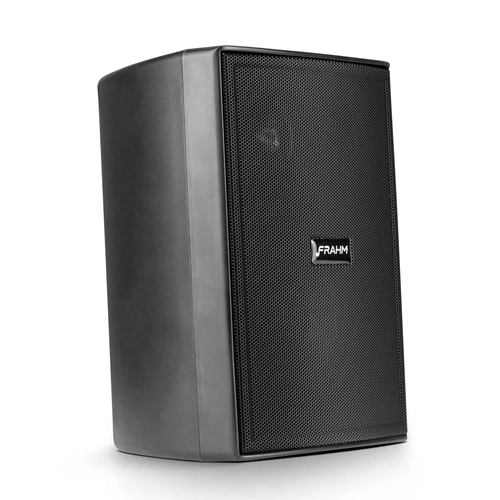 CAIXA  ACÚSTICA FRAHM PS200 NEW BR C/SUPORTE PRETO 8 Ohms