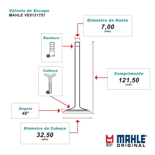 VALVULA ESCAPE - MWM 4.12 TCE MAXXFORCE EURO 5 | VOLVO VM 220 270 330