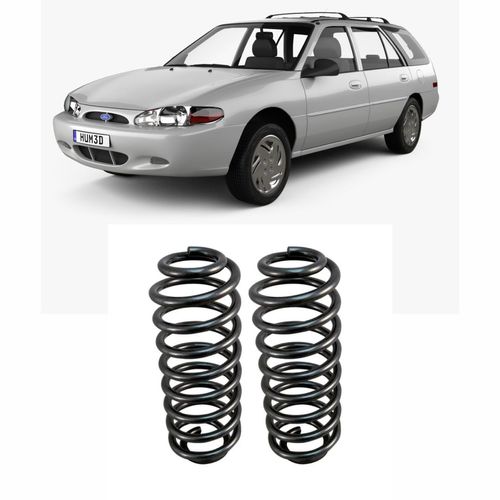 Par Mola Espiral Traseira Escort Sw 1997...