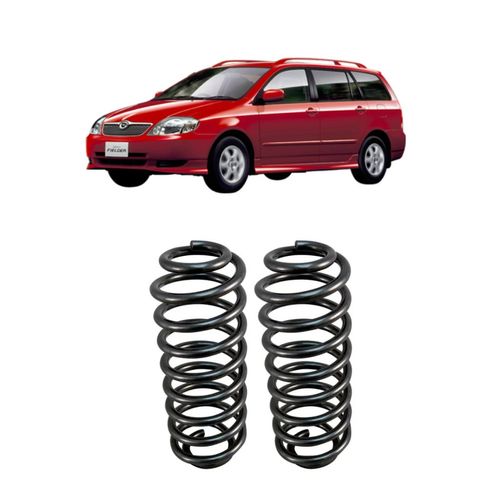 Par Mola Espiral Traseira Corolla Fielder 2004... 2002...Wagon