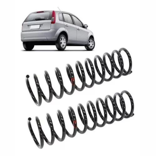 Par Mola Espiral Traseira Gnv Fiesta 1.0 1.6 Hatch Sedan 2003/2010