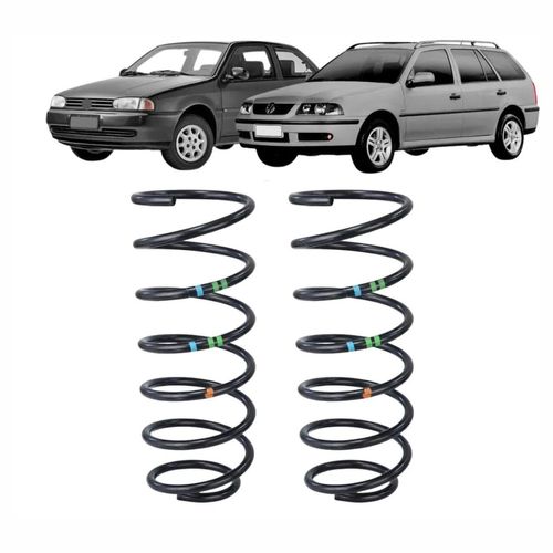 Par Mola Espiral Traseira Gol Gti Gls 16V 1995 ...