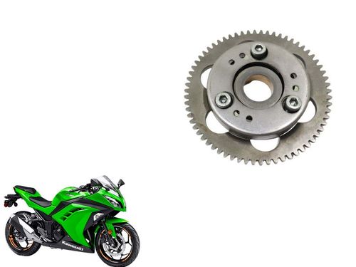 Placa de Partida Kawasaki Ninja 300 13-18c/detalhe