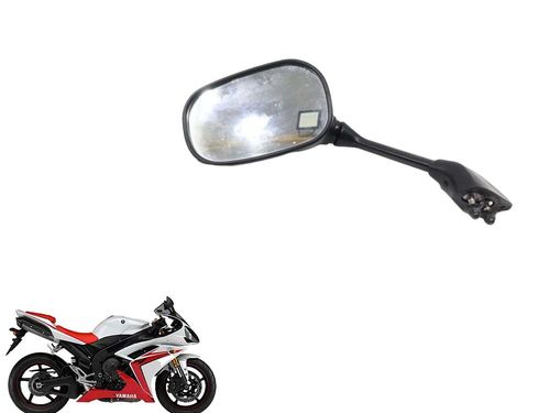 Espelho Retrovisor Esquerdo R1 /yzf R1 2007 2008 C/detalhe
