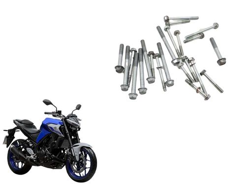 Kit Parafuso Carcaça Motor Mt 03 Mt03 2017 2023