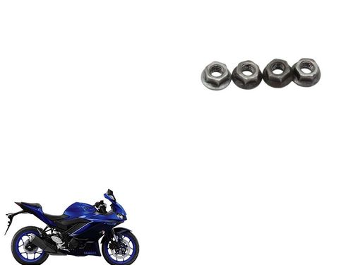 Porca Escap 8mm Yamaha Yzf-r3 20-23