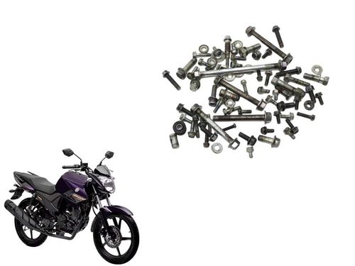Kit Parafuso Chassis Yamaha Fazer 150 14-25