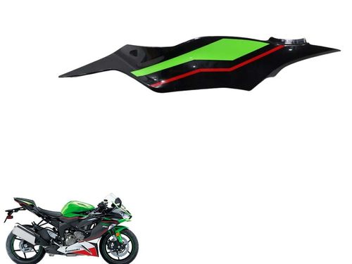 Carenagem Esquerda Tanque Kawasaki Zx 6 19-24c/avaria