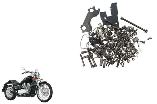 Kit Parafuso Chassis Honda Shadow 750 06-10 Usad