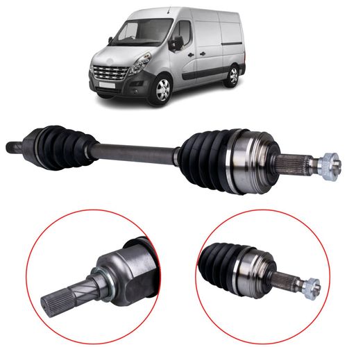 Semi Eixo Completo (Lado Esquerdo) Renault Master 2.3 Após 2010