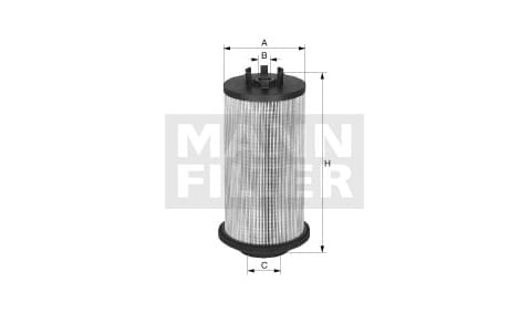 filtro de combustível pu 1046x       / UN / Mann