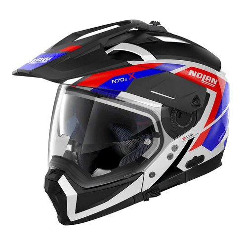 capacete Nolan N70-2x Grandes Alpes Branco/azul/vermelho (26)