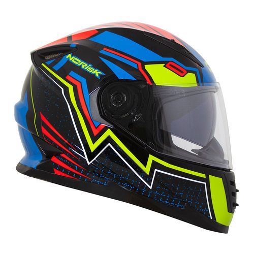 capacete NORISK SOUL WIZARD PRETO/AMARELO